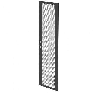 Дверь перфорированная для ШТН Стандарт 42U х600 RAL 9005