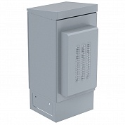 Шкаф климатический 24U 700x600 2 двери (под кондиционер)