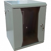 Шкаф телеком настенный ШТС 10” 6U РУСЭЛКОМ (дверь стекло)
