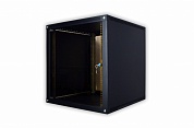 Шкаф телеком настенный ШТС2 19" 12U6.600-С GK (дверь стекло) RAL9005